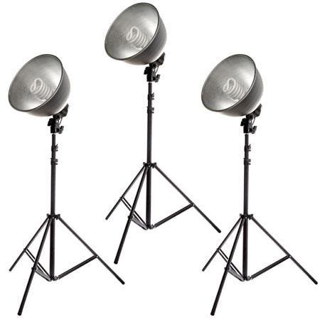 Adorama Offers Flashpoint 3 Lighting Kit with Light Stands, 3-33” Umbrellas, Socket, Bulbs & Case